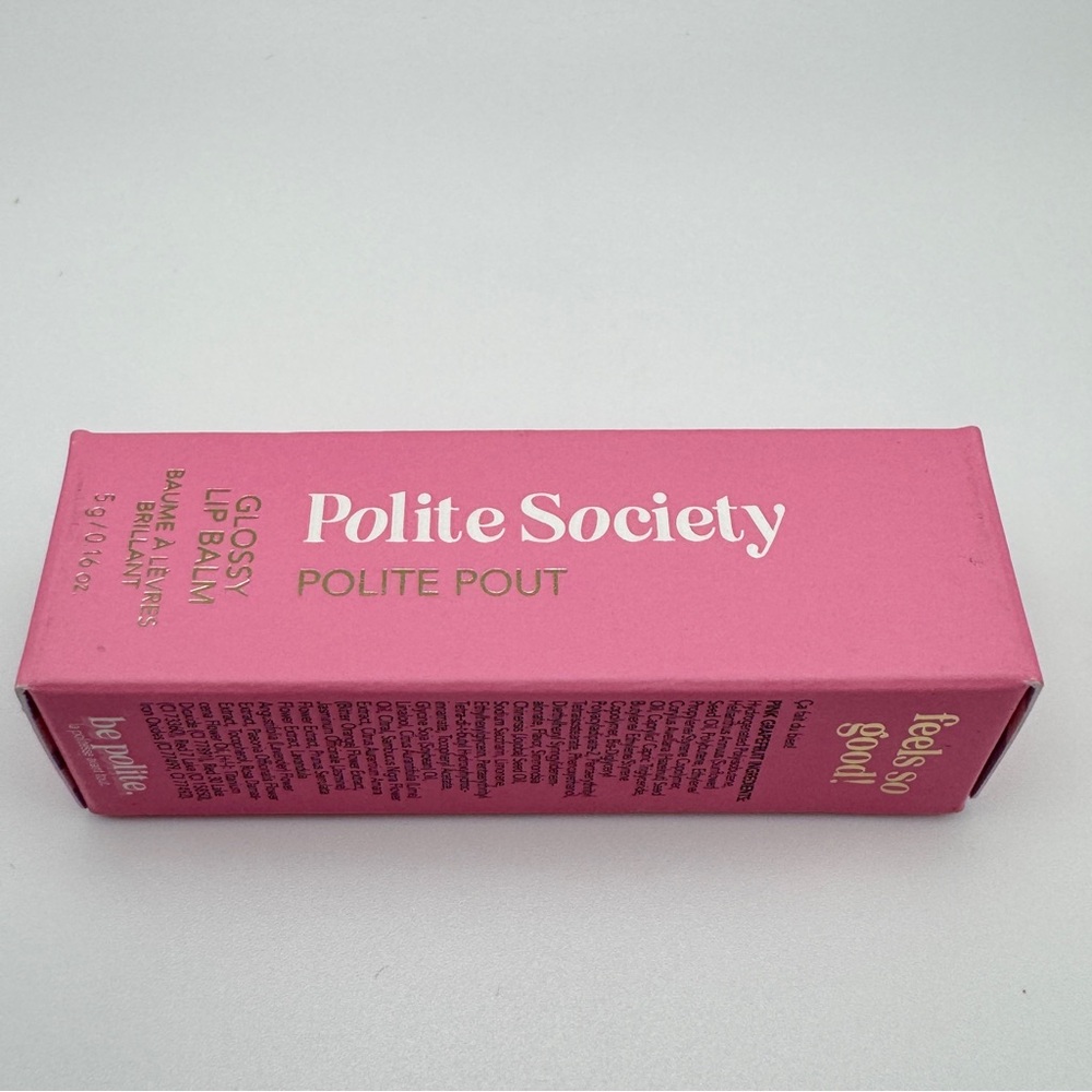 6 pc Polite Society Makeup Set OG Clear Plumping Lip Oil Mascara Glossy Lip Balm - Picture 5 of 15